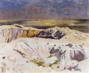 Sir William Orpen German Wire,Thiepval oil on canvas